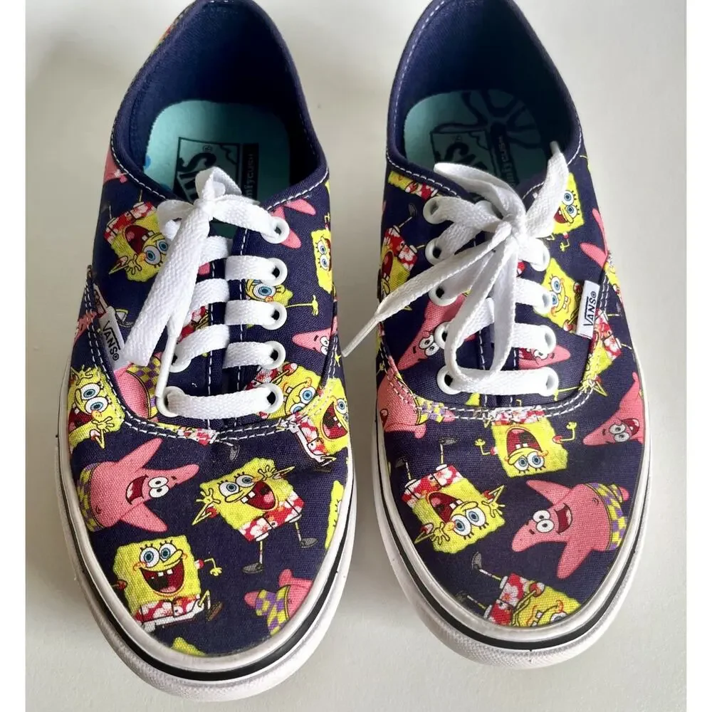 Vans x SpongeBob AlohaBob ComfyCush Sneakers W8 M6.5 Limited Collab Patrick Star - Picture 6 of 11